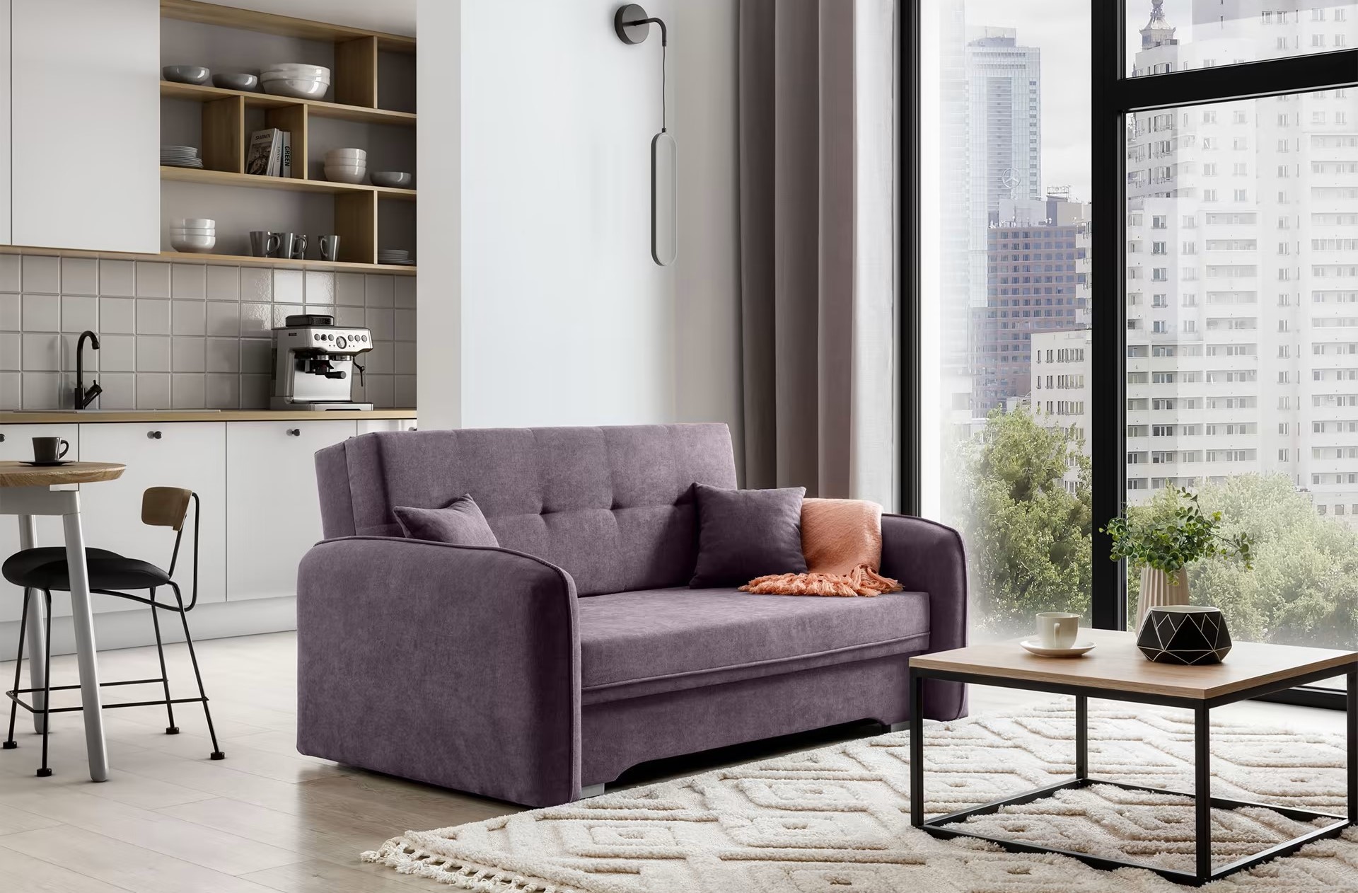 Cheshire Convertible Sofa with Storage PC41