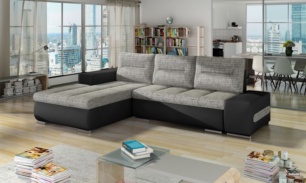 Liverpool Corner Sofa Bed with Storage B01/S11