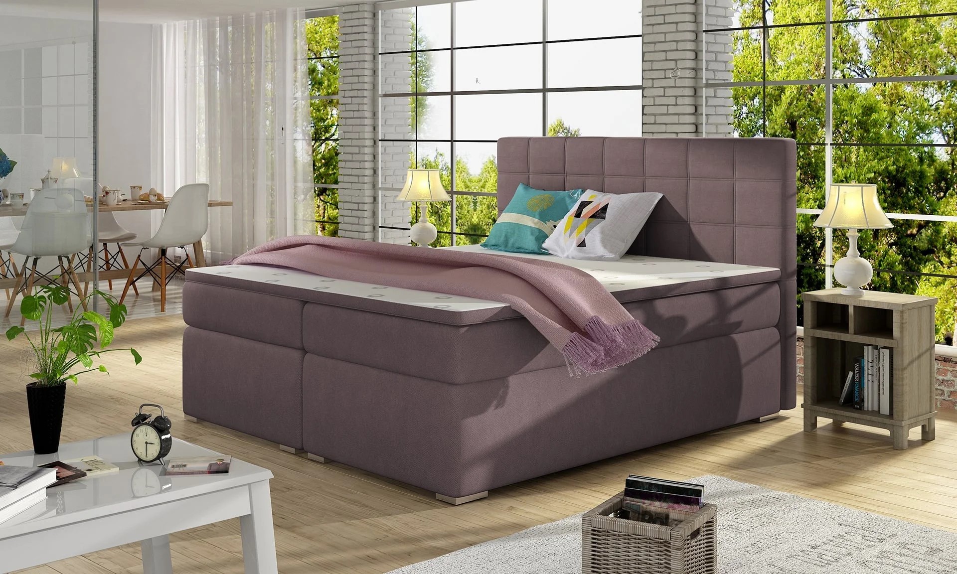 Cornwall Spring Box Bed with Storage SR65