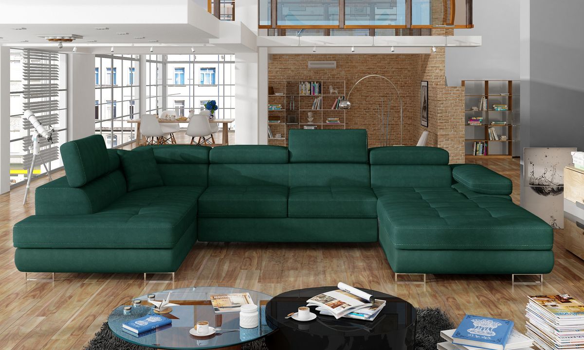 Bristol U Shaped Sofa Bed with Storage K19
