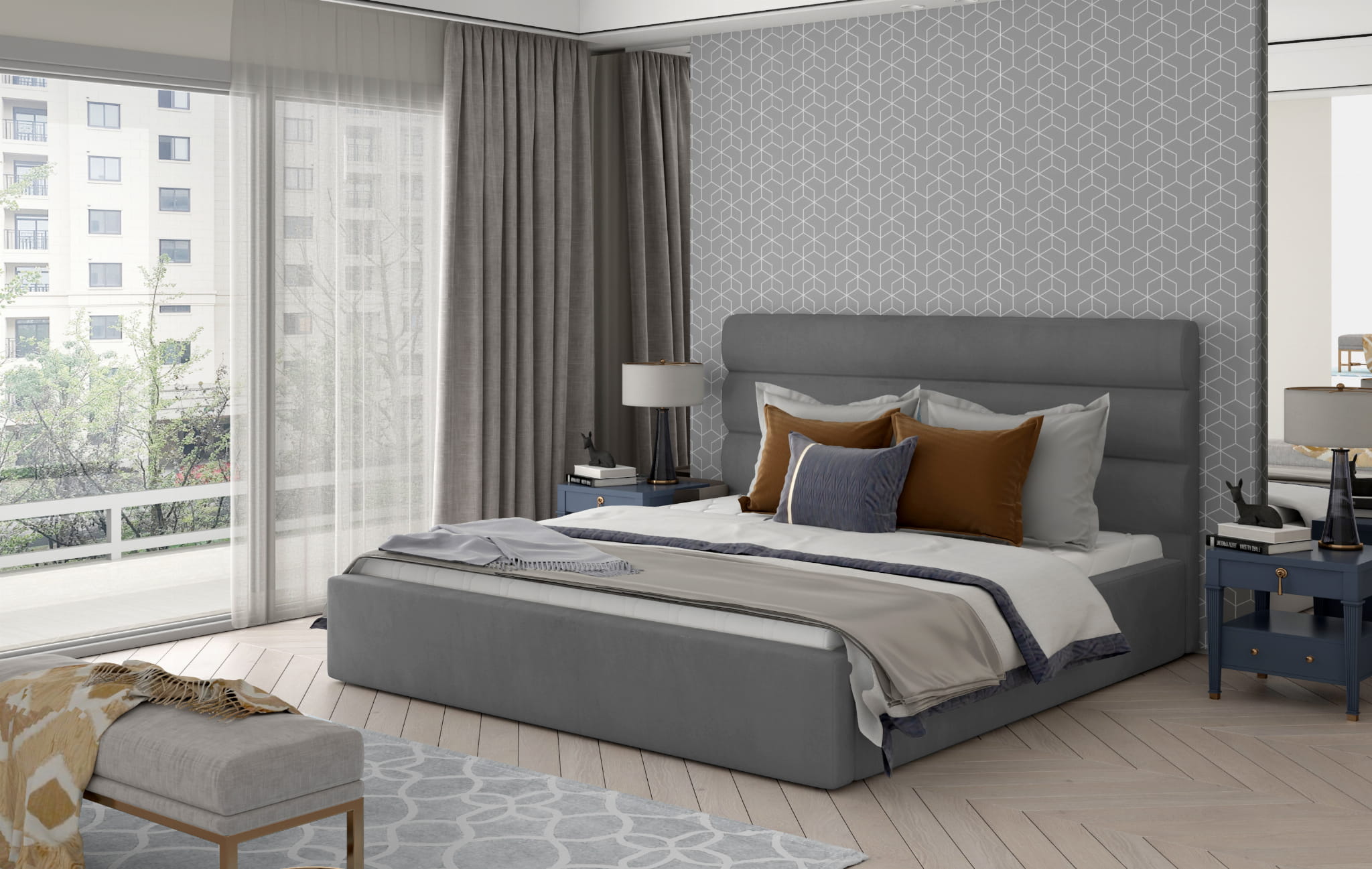 Callington Upholstered Bed M85s