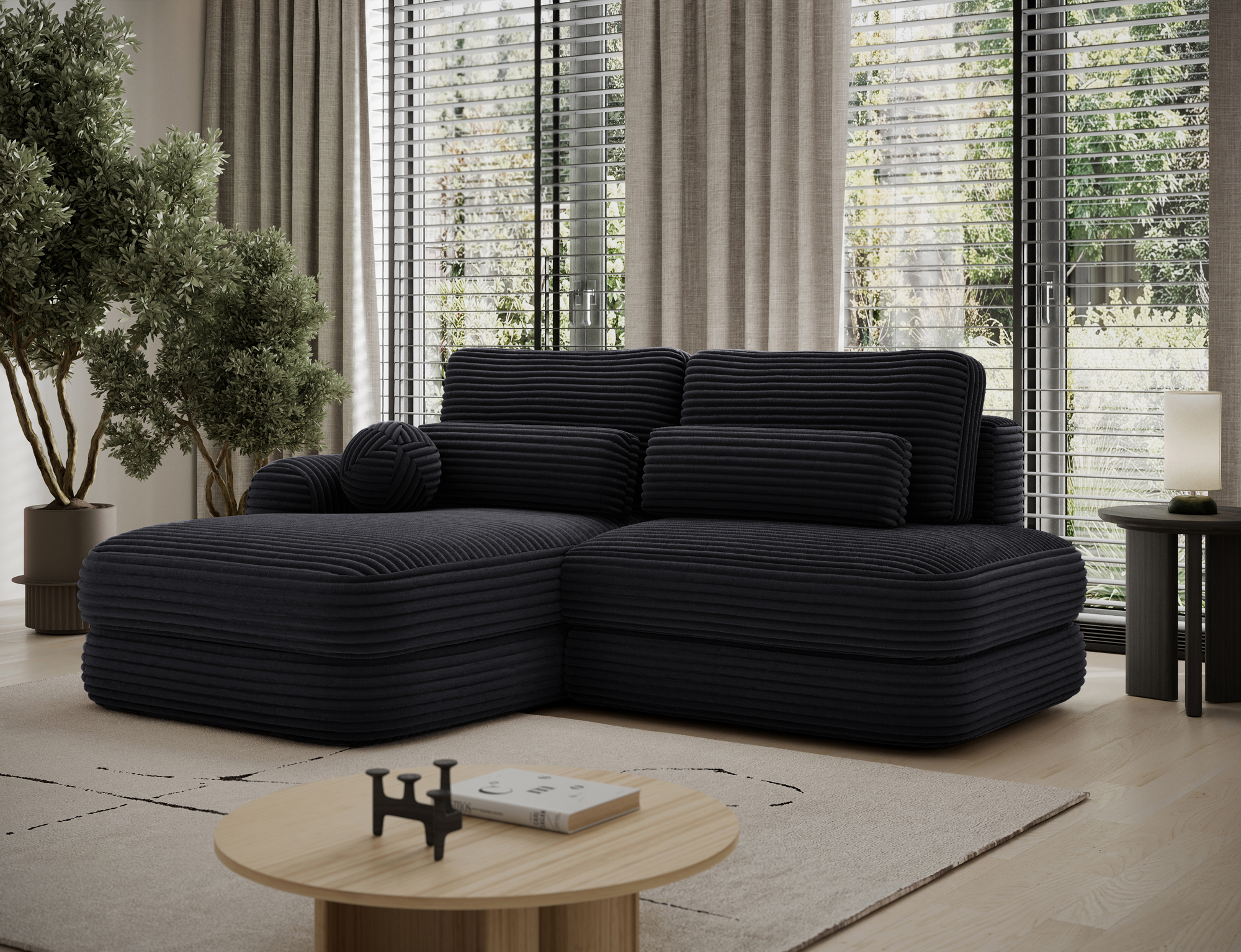 Ripley Corner Sofa Bed with Storage ML10
