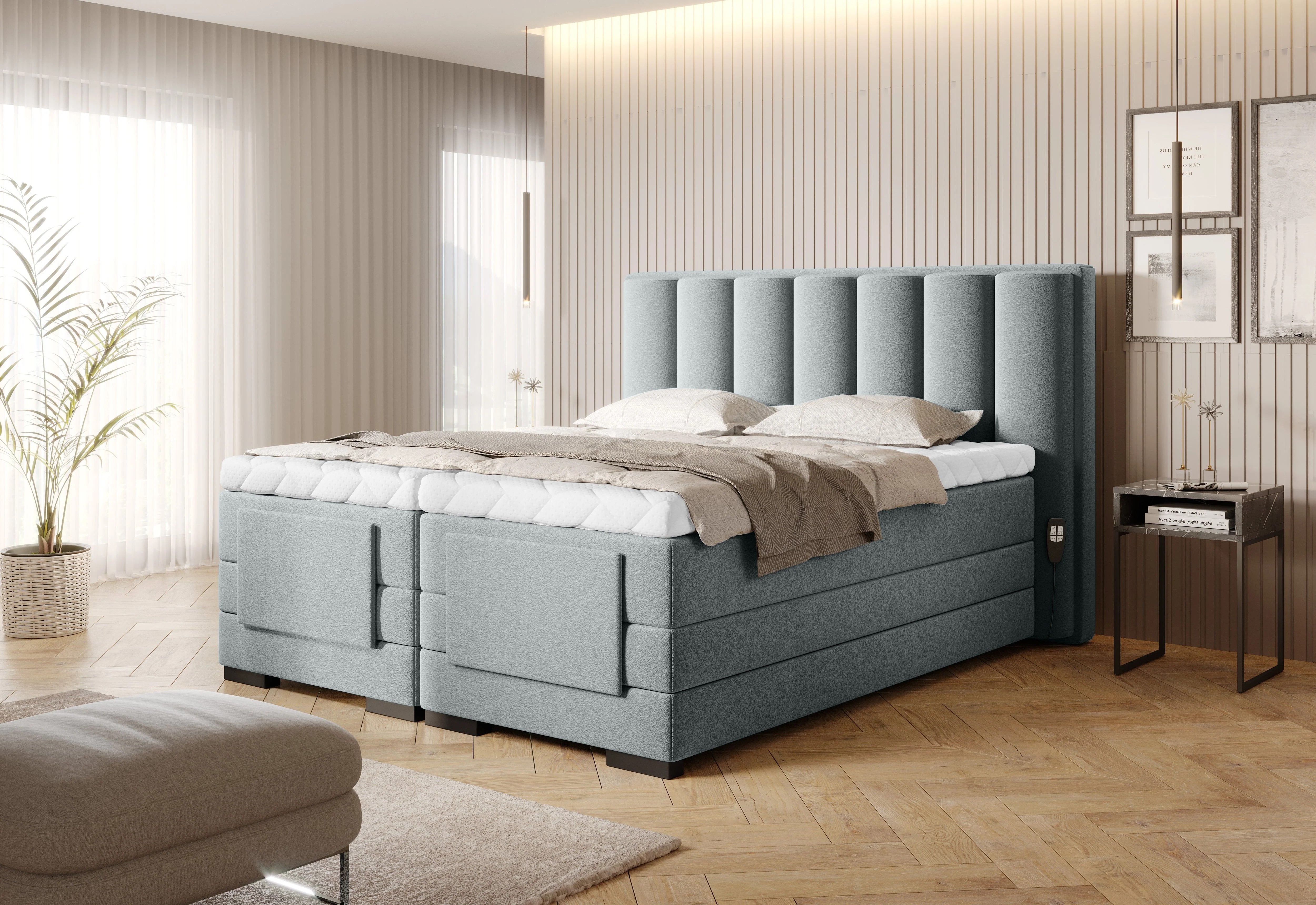 Cardiff Electronic Touch Adjustable Bed SV100