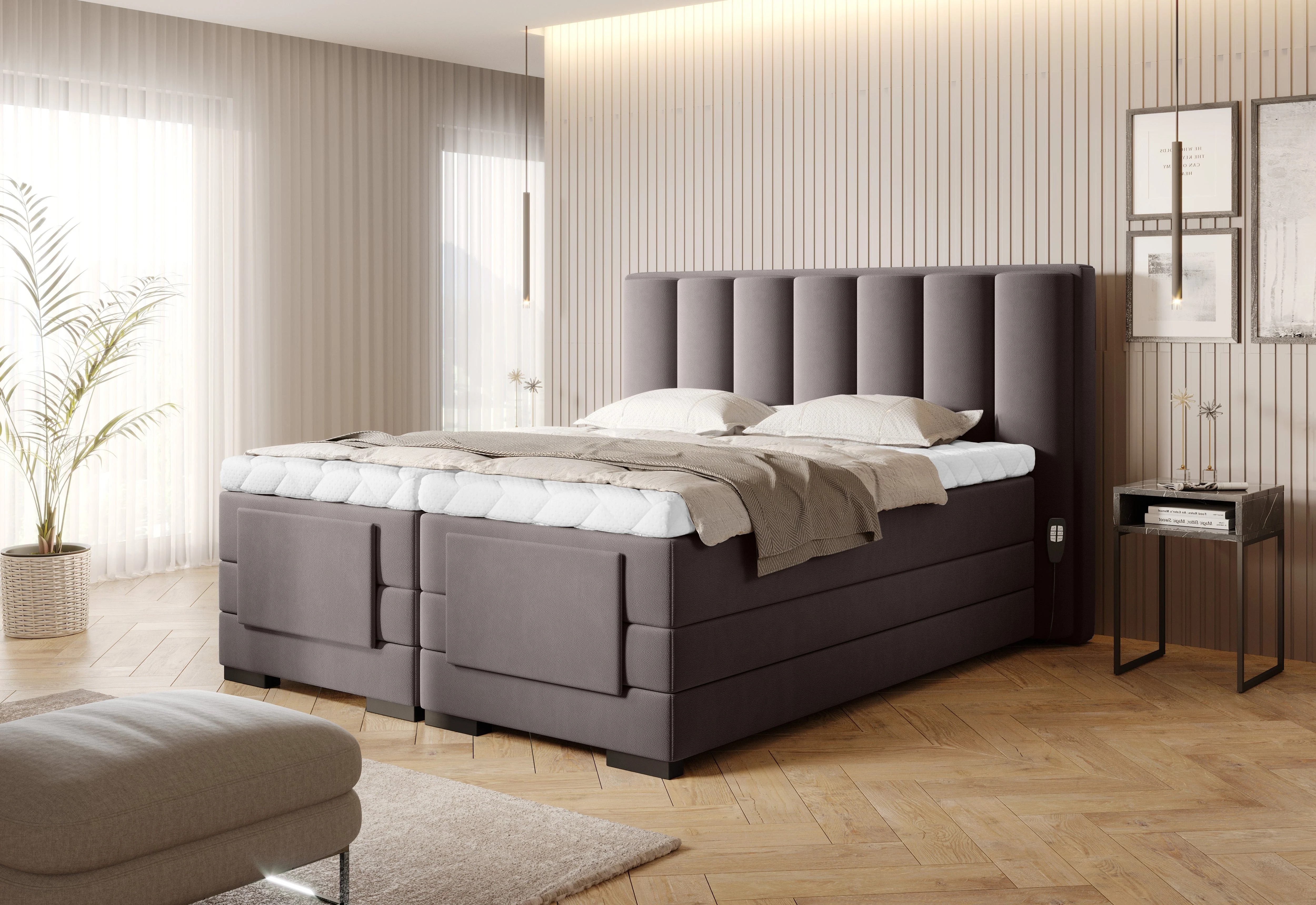Cardiff Electronic Touch Adjustable Bed SV07