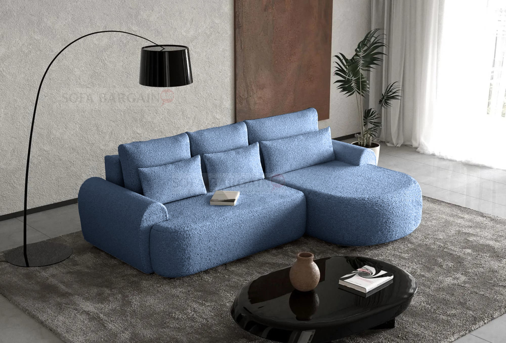 Bodmin Corner Sofa Bed with Storage CH19